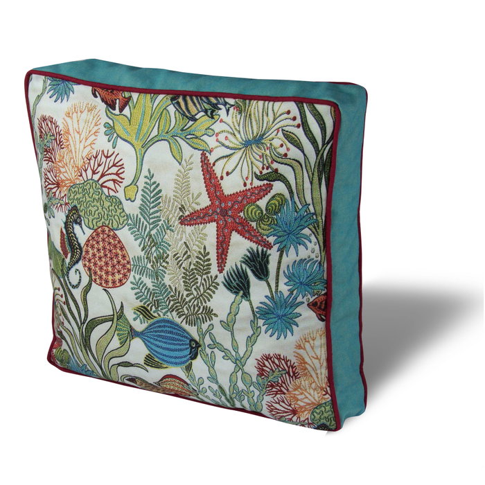 Aberto Design Cojín YM1316 Multicolor 42 x 42 cm